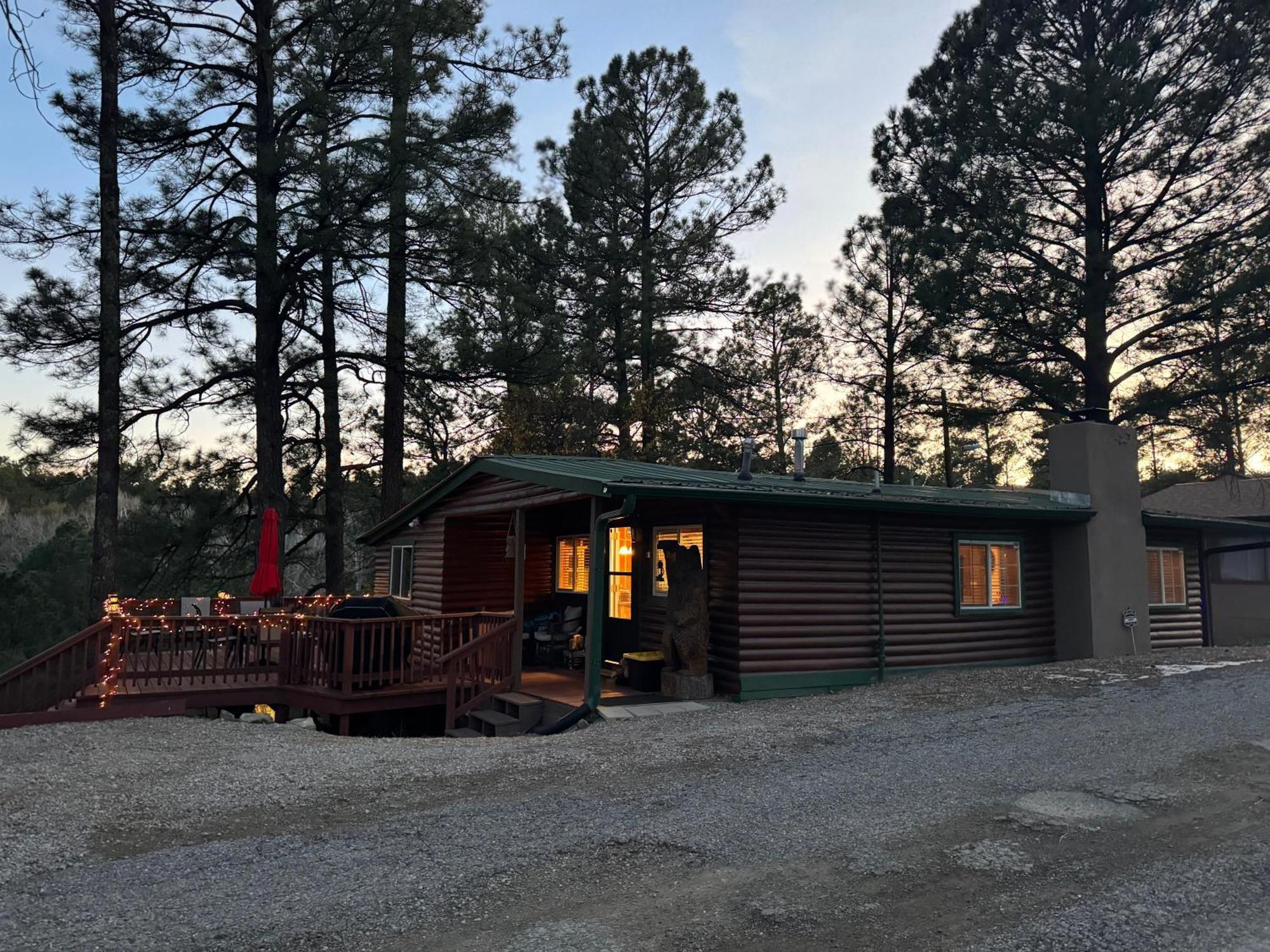 Gonzales Cozy Little Bear Cabin Ruidoso Buitenkant foto