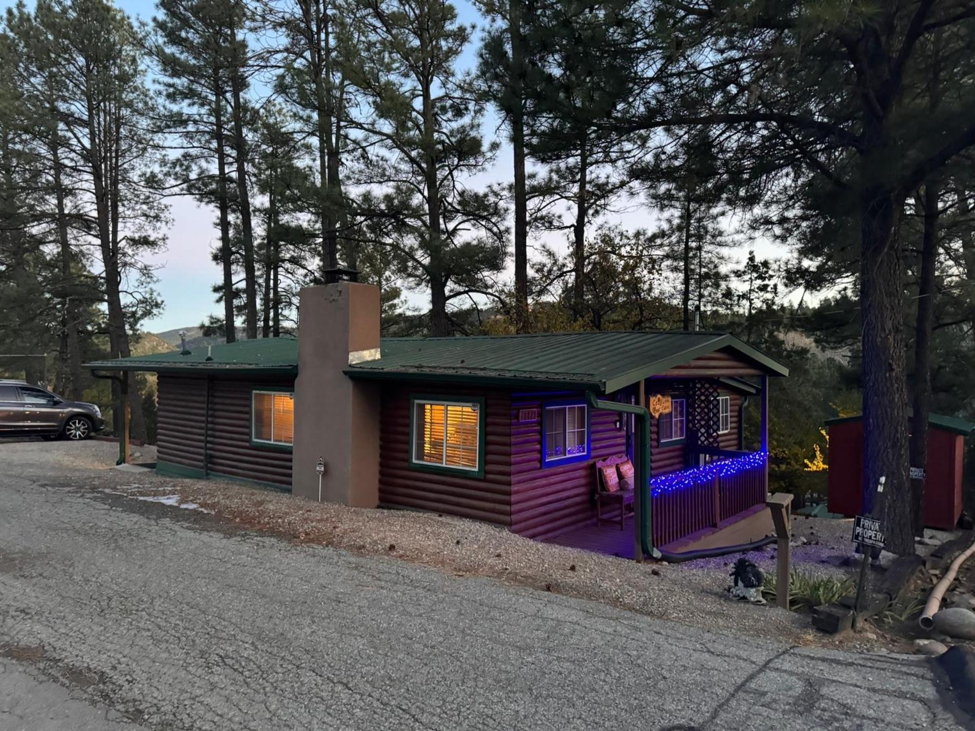 Gonzales Cozy Little Bear Cabin Ruidoso Buitenkant foto