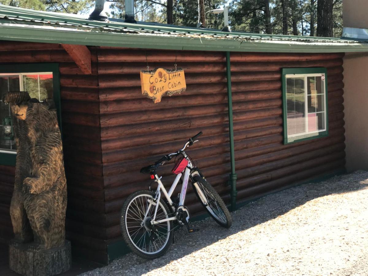 Gonzales Cozy Little Bear Cabin Ruidoso Buitenkant foto