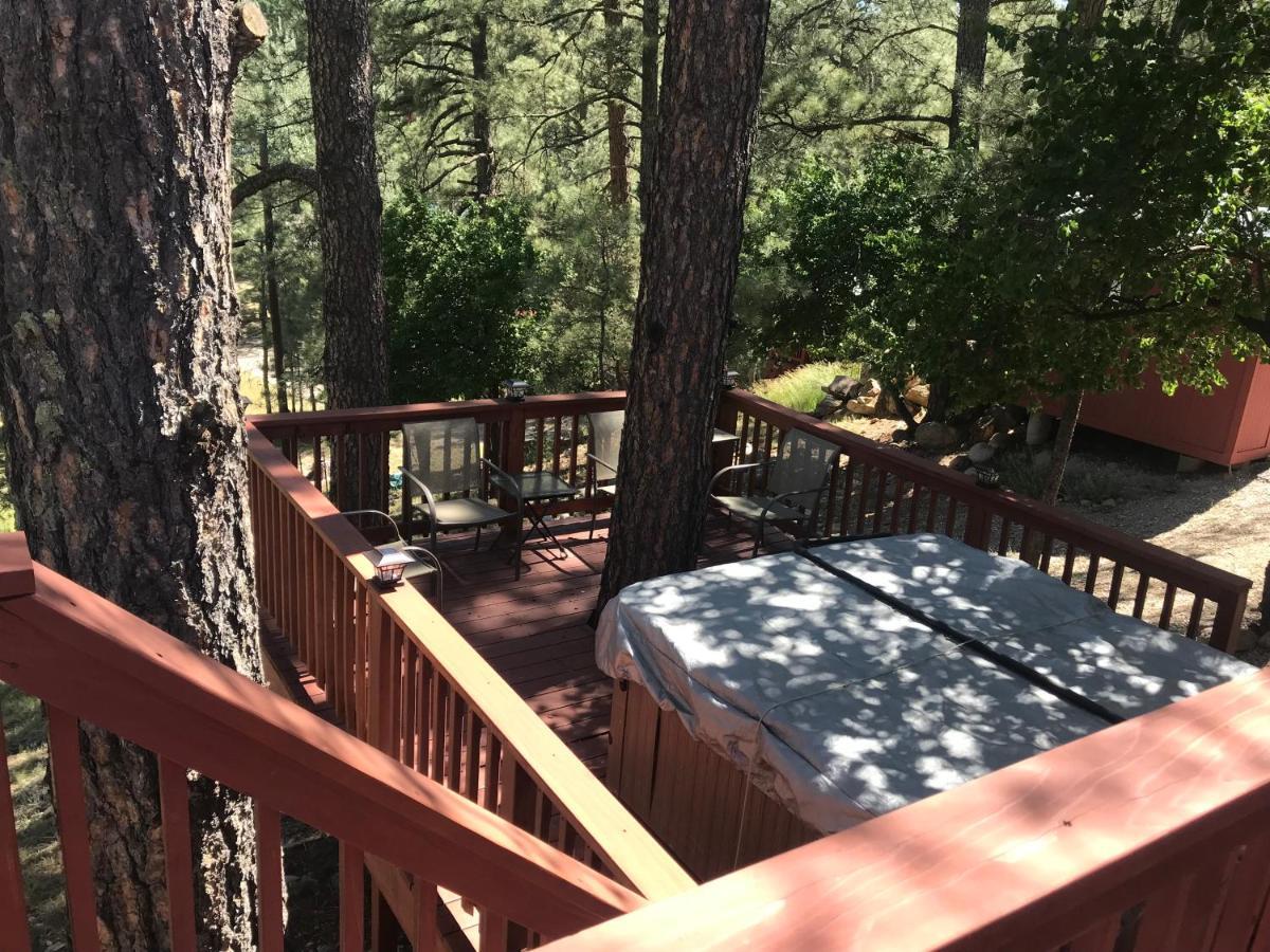 Gonzales Cozy Little Bear Cabin Ruidoso Buitenkant foto