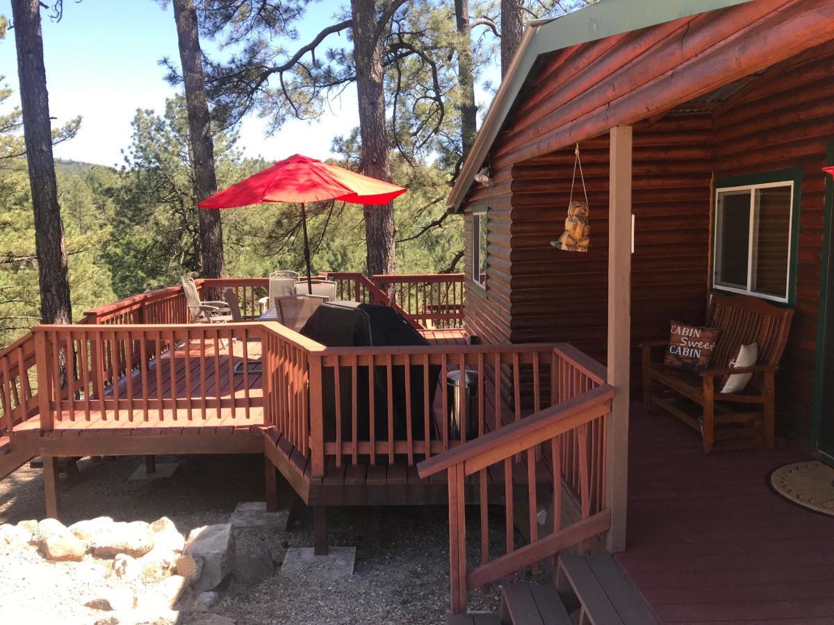 Gonzales Cozy Little Bear Cabin Ruidoso Buitenkant foto